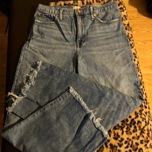 J. crew Wide-Leg Denim Jeans